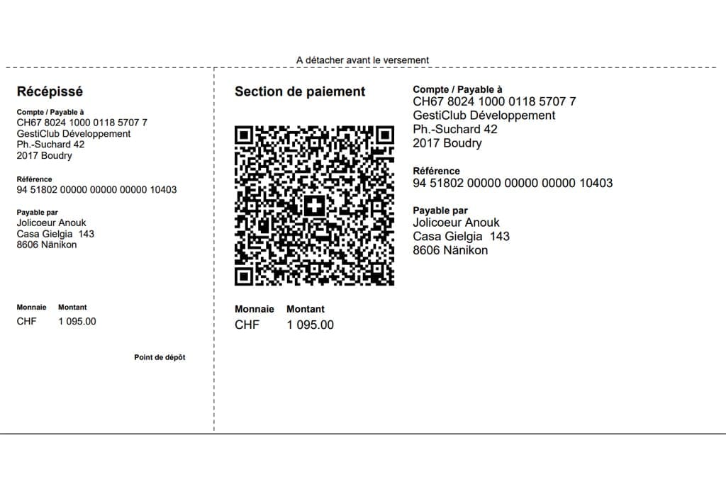 Prêt pour la QR Facture